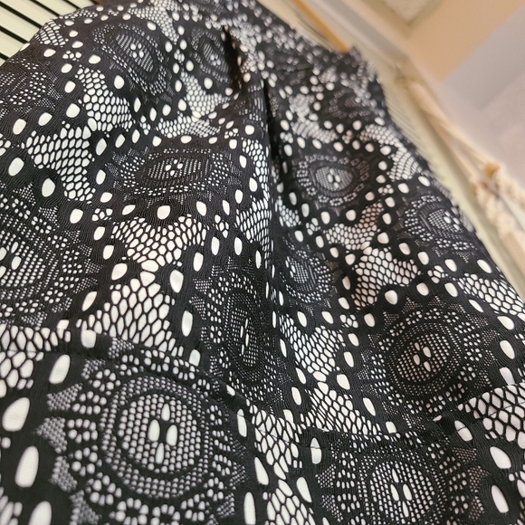 Anthropologie Hazel Black Lace Dress with Pockets - Picture 5 of 16